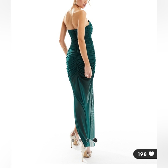 NWT! ASOS emeralds dress - Picture 3 of 4